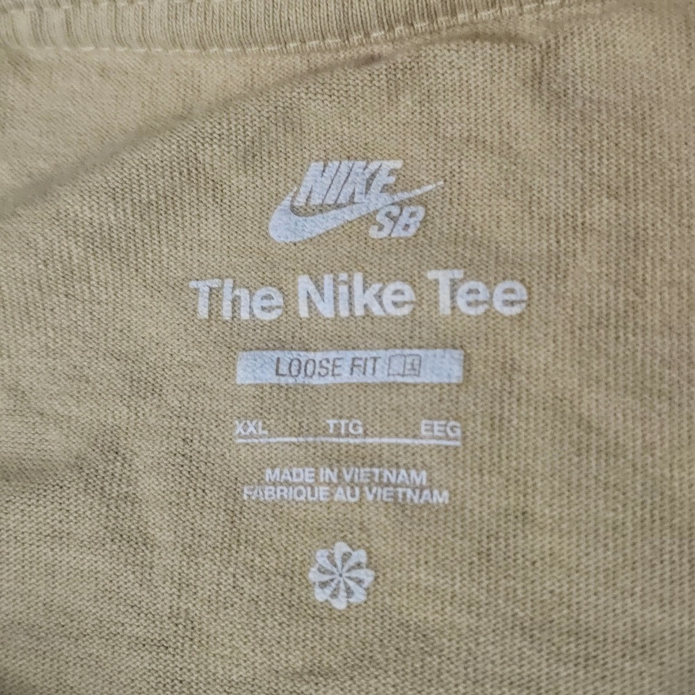 Nike SB x‎ Doyenne M2Z T-Shirt Ungendered XXL Sesame Excellent - Picture 6 of 6